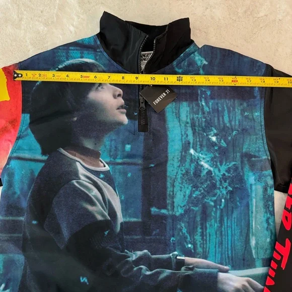 Stranger Things X Forever 21 Special Edition Will Byers Bomber Jacket- size S - Picture 10 of 14
